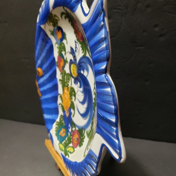 Vintage SKYROS ( Greece) Handmade Pottery "Fish" Hanging Wall Decor - Picture 3 of 6